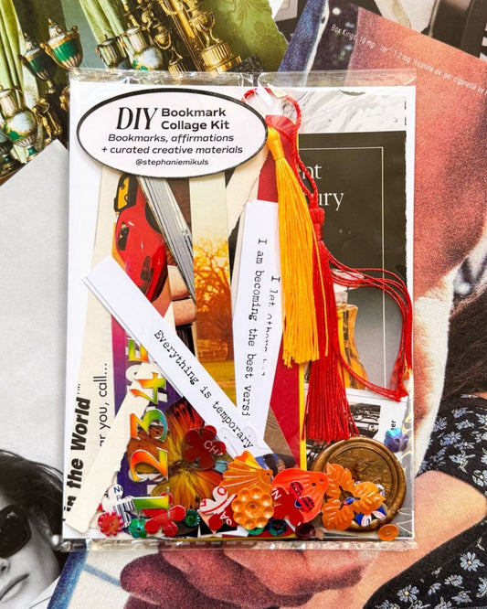 DIY Bookmark Collage Kit | Make Your Own Meaningful Bookmarks