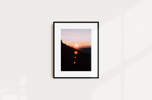 Mountain Flare — Rocky Mountain National Park Fine Art Print