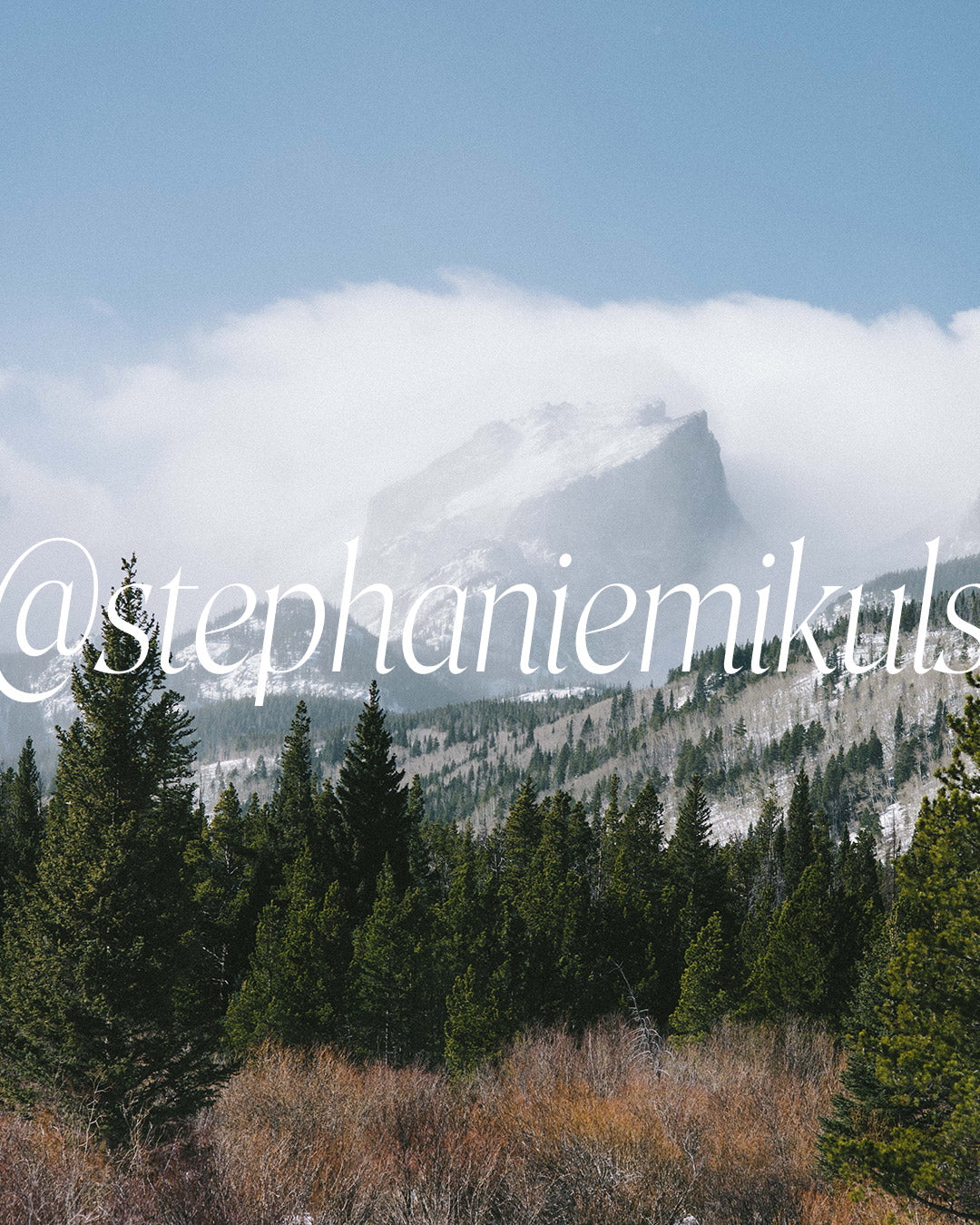 Hallett Peak — Rocky Mountain National Park Fine Art Print