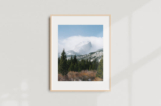 Hallett Peak — Rocky Mountain National Park Fine Art Print