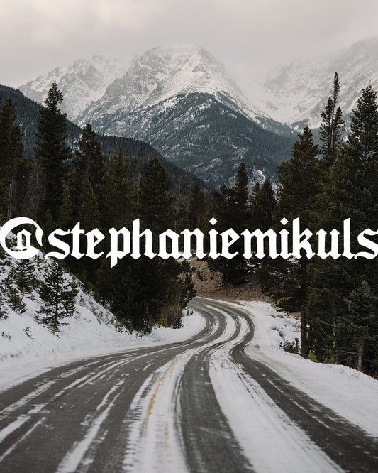 Winter Mountain Road — Rocky Mountain National Park Fine Art Print