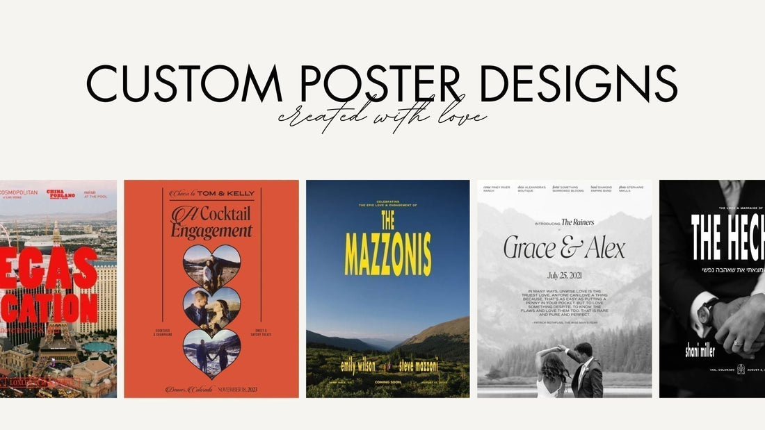 Your Life, Your Movie: Custom Cinematic Poster Designs for the People Who Live Boldly