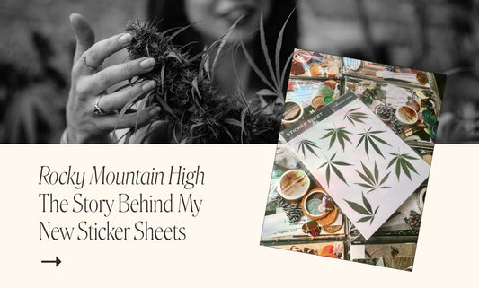 Rocky Mountain High | The Story Behind My New Sticker Sheets