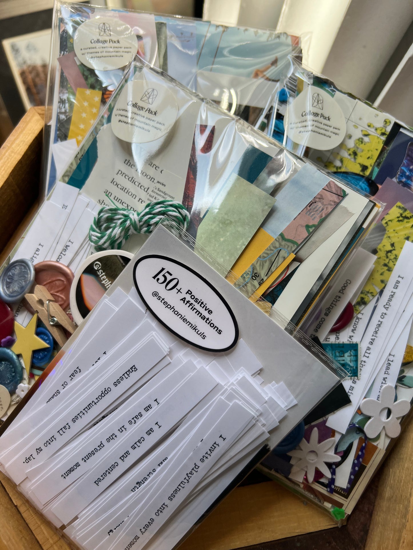 150+ Positive Affirmation Slips | For Collage, Journaling, Junk Journals & Daily Practice