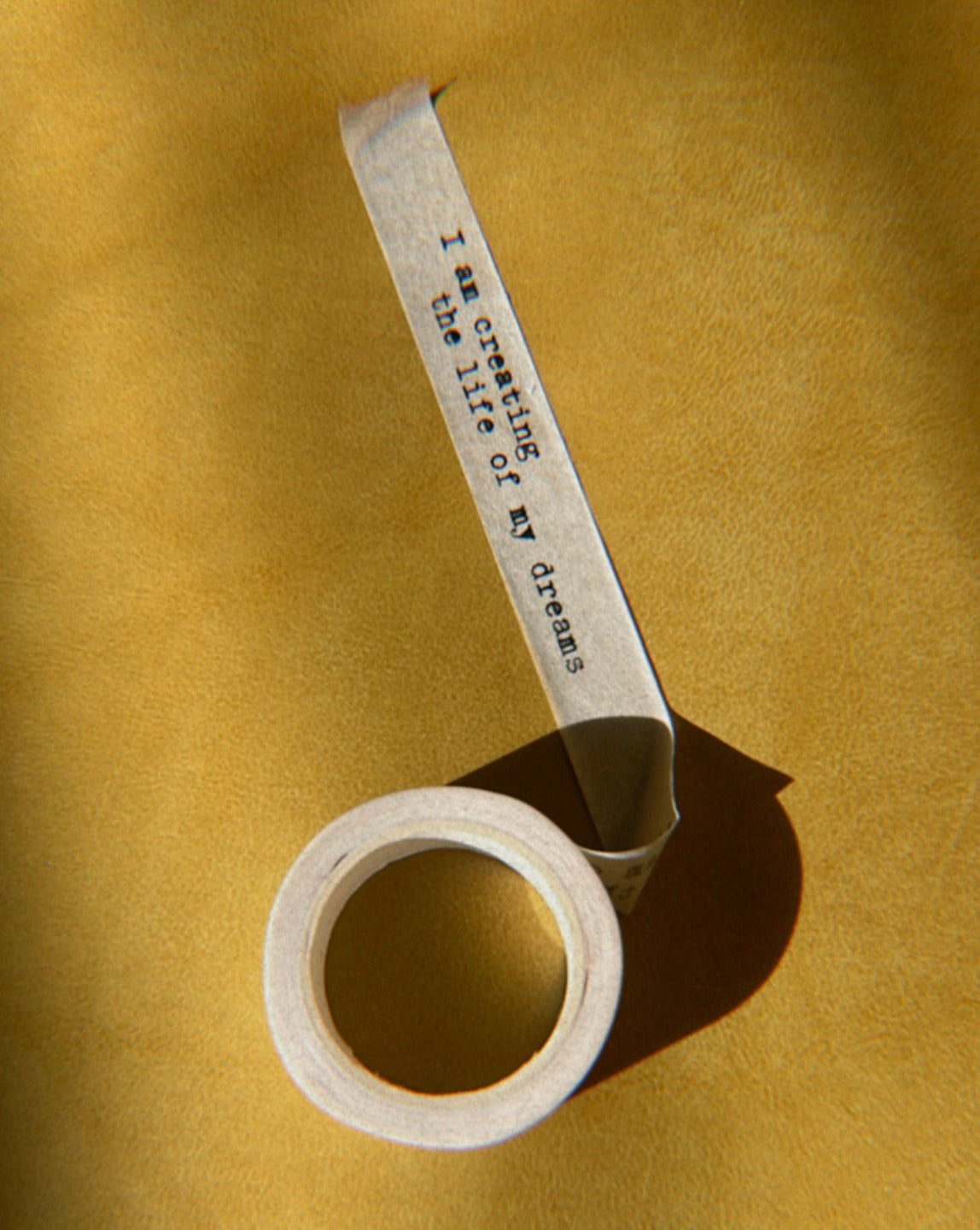 I Am Creating the Life of My Dreams — Affirmation Washi Tape