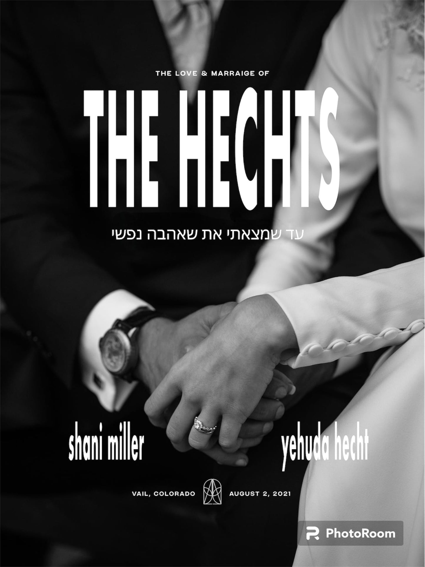 Custom Cinematic Poster Design — Weddings, Milestones & More