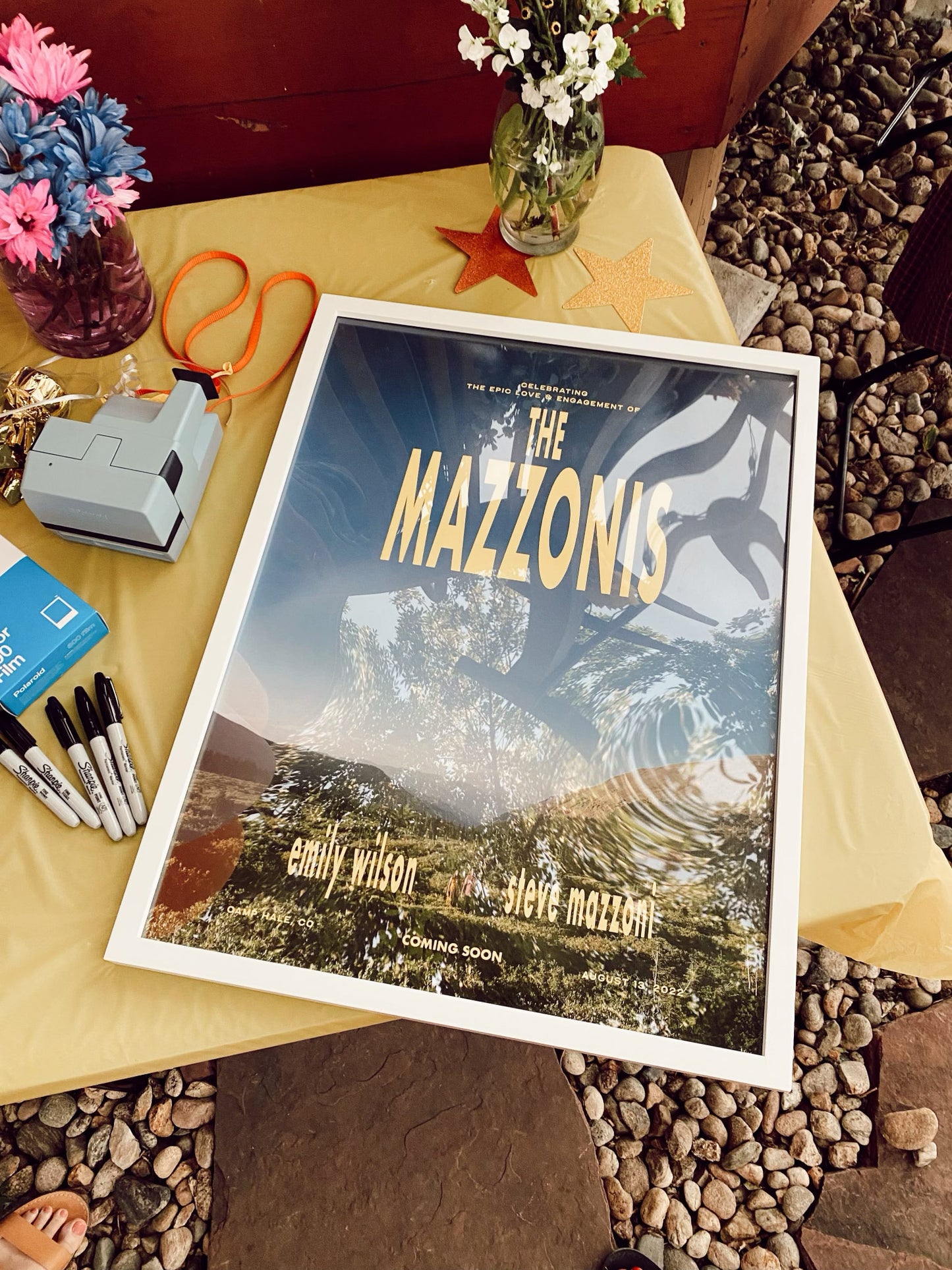 Custom Cinematic Poster Design — Weddings, Milestones & More
