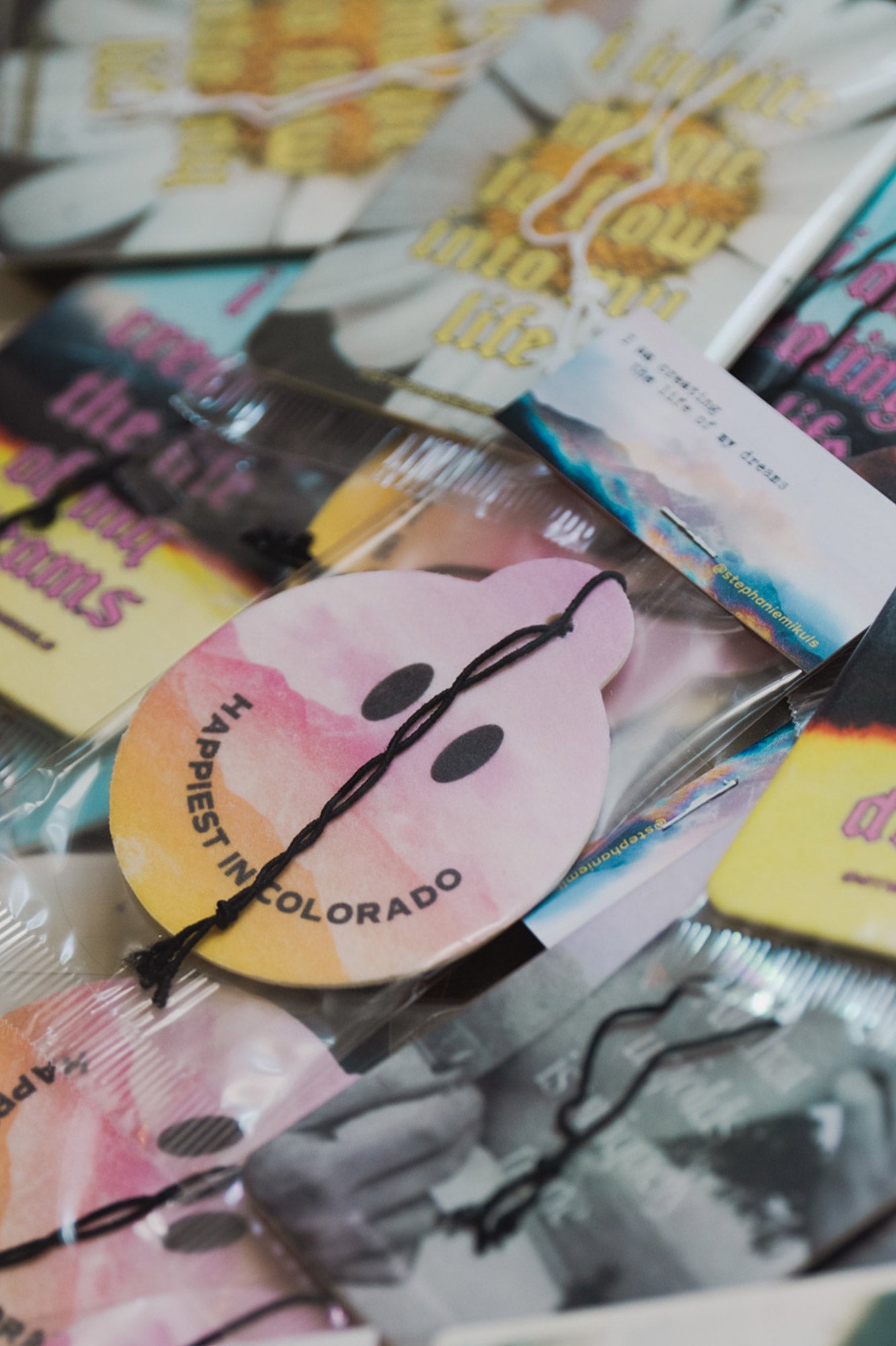 Happiest in Colorado — Peach Scented Air Freshener