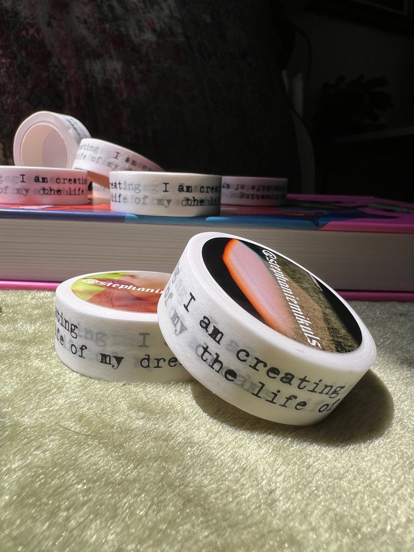 I Am Creating the Life of My Dreams — Affirmation Washi Tape
