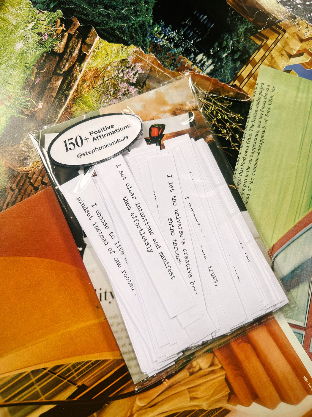 150+ Positive Affirmation Slips | For Collage, Journaling, Junk Journals & Daily Practice