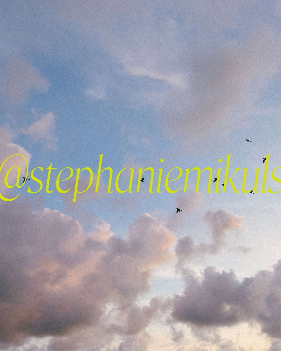 Blue Sky Birds — Colorado Fine Art Print