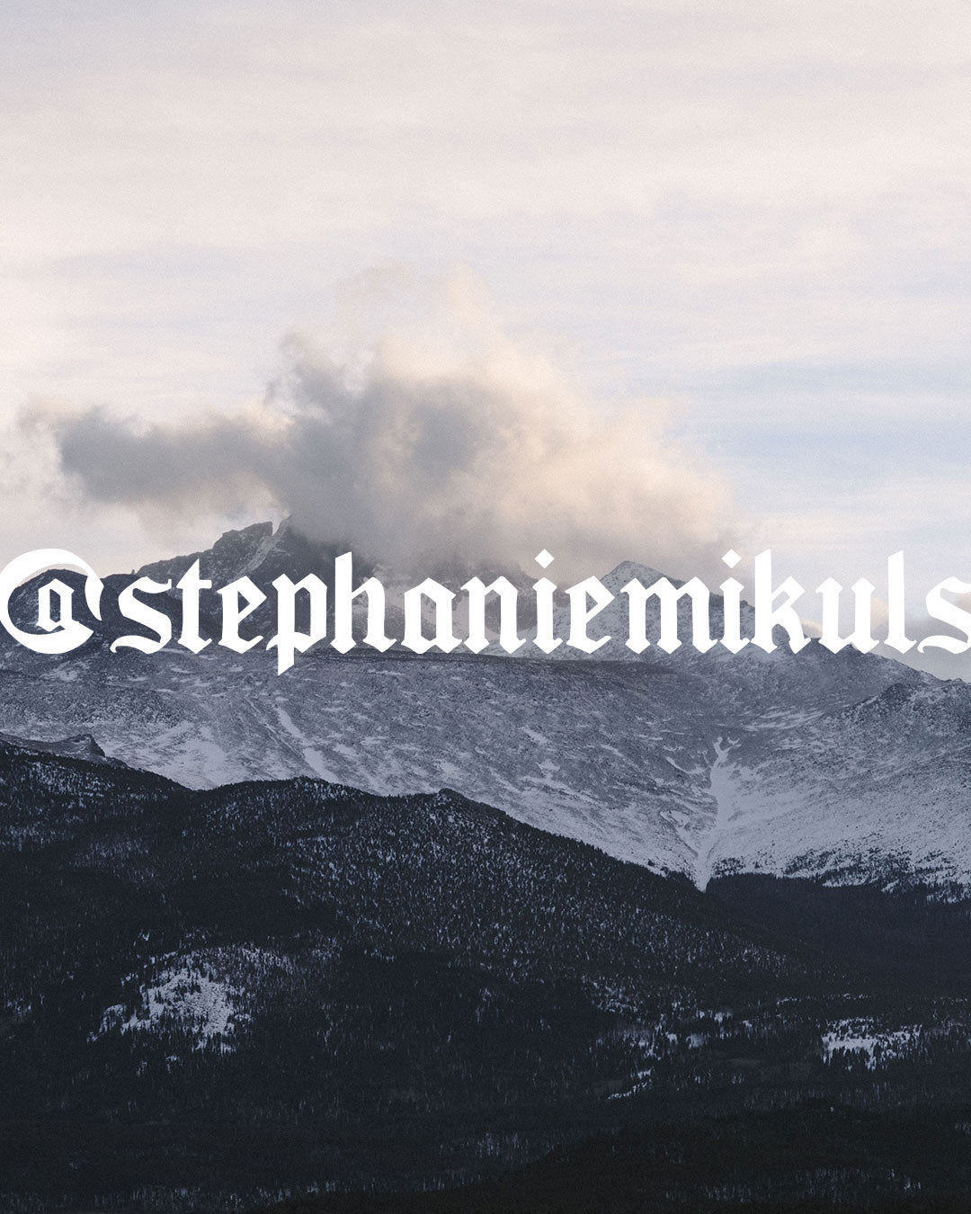 Rocky Mountain Sky — Colorado Fine Art Print (Vertical)