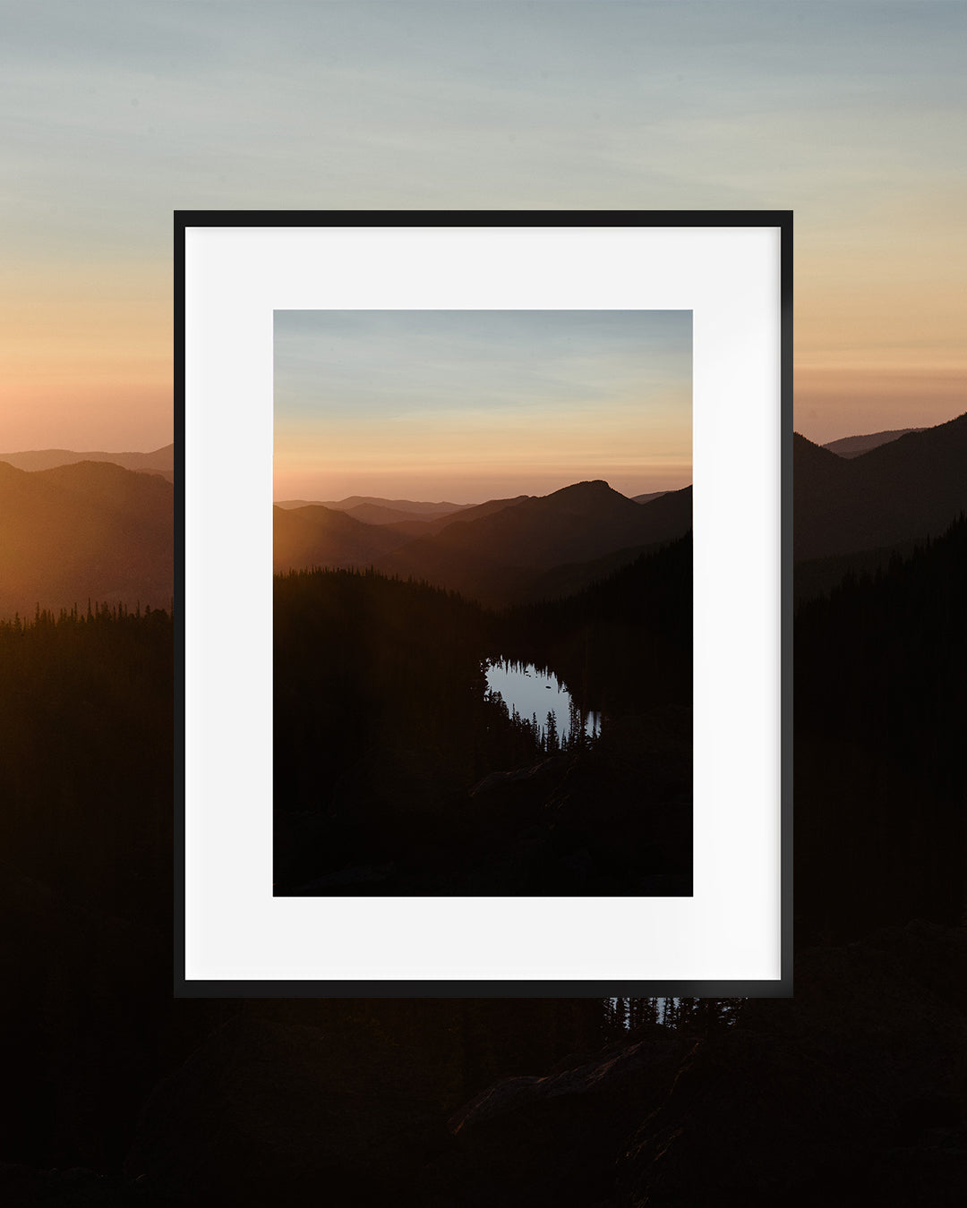 Dream Lake — Rocky Mountain National Park Fine Art Print