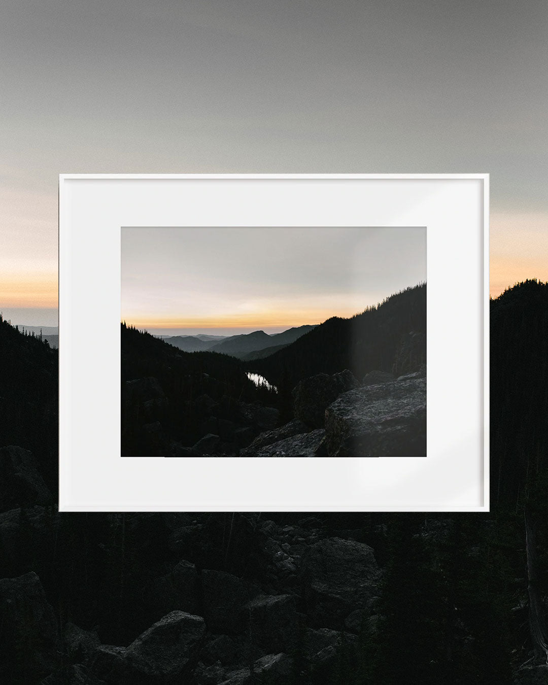 Dream Lake Dawn — Rocky Mountain National Park Fine Art Print