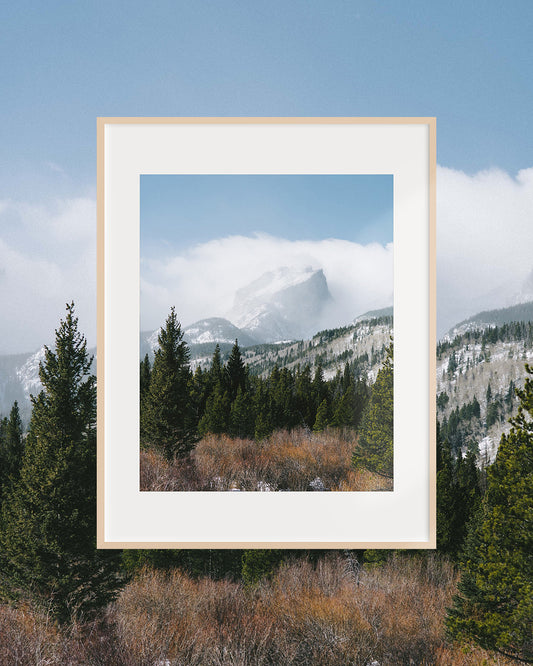 Hallett Peak — Rocky Mountain National Park Fine Art Print