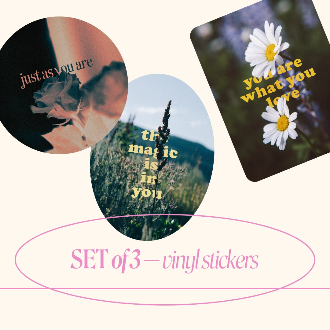 Affirmation Sticker Set — "The Magic is in You" Collection