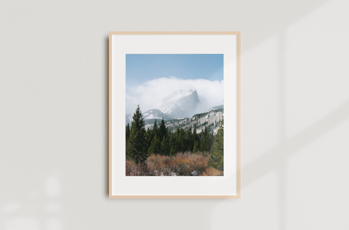 Hallett Peak — Rocky Mountain National Park Fine Art Print